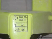 Hydraulische transpallet q lifter, cap 2500kg - afbeelding 2 van  3