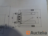 Hydraulische vorkheftruck stier - afbeelding 3 van  18