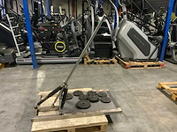 Hydro kinetics rowing pole incl schijven 30mm gas cilinder krachtstation - afbeelding 1 van  5