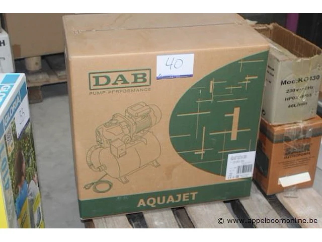 Hydrofoorpomp aquajet, 82/20m - afbeelding 1 van  2
