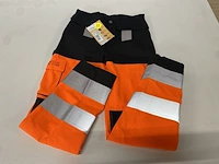 Hydrowear broek oranje/zwart - maat 46 - afbeelding 1 van  3