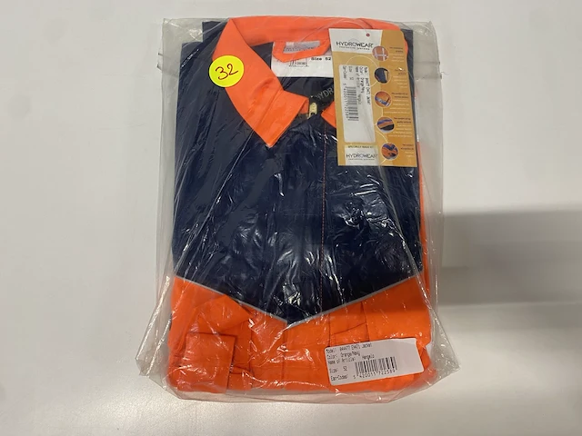 Hydrowear jas orange/navy - maat 52 - afbeelding 1 van  1
