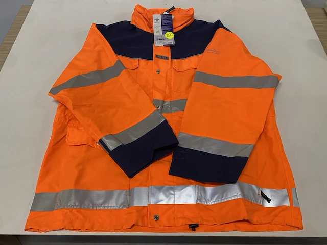 Hydrowear parka e.c.c orange/navy - maat xxl - afbeelding 1 van  2