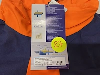 Hydrowear parka e.c.c orange/navy - maat xxl - afbeelding 2 van  2