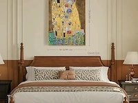 Hyidecorart canvas "de kus" van gustav klimt - afbeelding 2 van  3