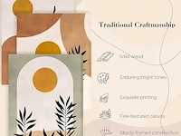 Hyidecorart canvas schilderij set woonkamer - afbeelding 3 van  3