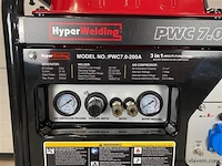 Hyperwelding pwc7.0-200a 3 in 1 multimachine (generator, lasapparaat en luchtcompressor) - afbeelding 5 van  8