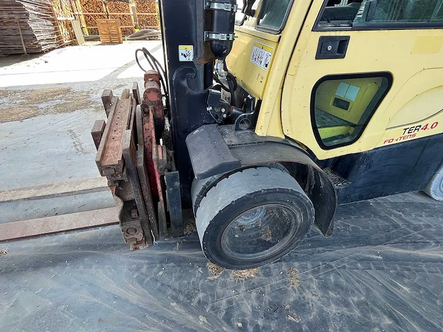 Hyster h4.00 ft6 lpg-vorkheftruck (zonder kantelaar) - afbeelding 12 van  16