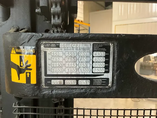 Hyster s1.4-43 stapelaar - afbeelding 4 van  16