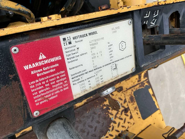Hyster vorkheftruck - afbeelding 5 van  8