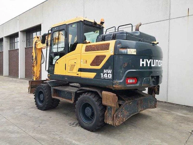 Hyundai - 2017 - hw140 - banden graafmachine - afbeelding 49 van  51