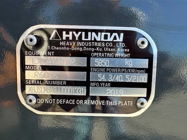 Hyundai - 2019 - r60vs - midigraafmachine - afbeelding 38 van  44
