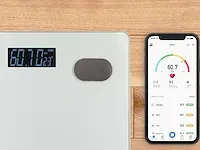 Hyundai - digitale personenweegschaal met bluetooth en lichaamsanalyse - zilver - afbeelding 5 van  6