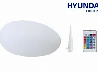 Hyundai - led lichtsteen op zonne-energie - rgb - afbeelding 3 van  4
