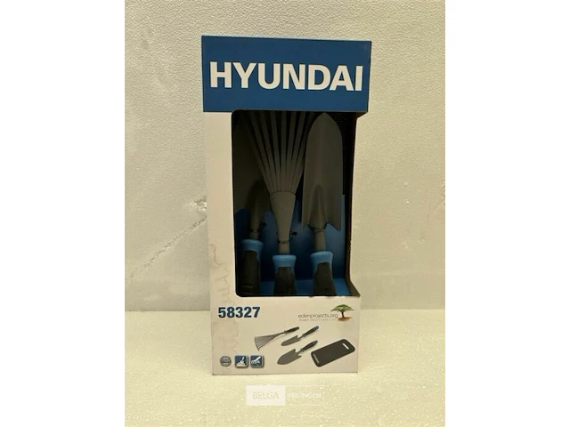 Hyundai 4pcs garden tool set - afbeelding 1 van  4