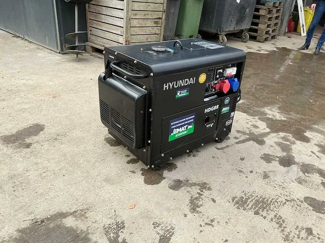 Hyundai hdg88 generatorset - afbeelding 6 van  13