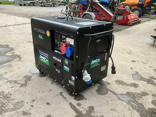 Hyundai hdg88 generatorset - afbeelding 8 van  13