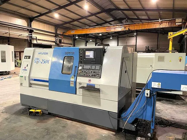 Hyundai hit-250c cnc draaibank - afbeelding 7 van  14