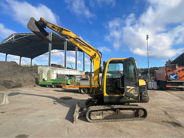 Hyundai robex 55-7 rupsgraafmachine - afbeelding 22 van  28