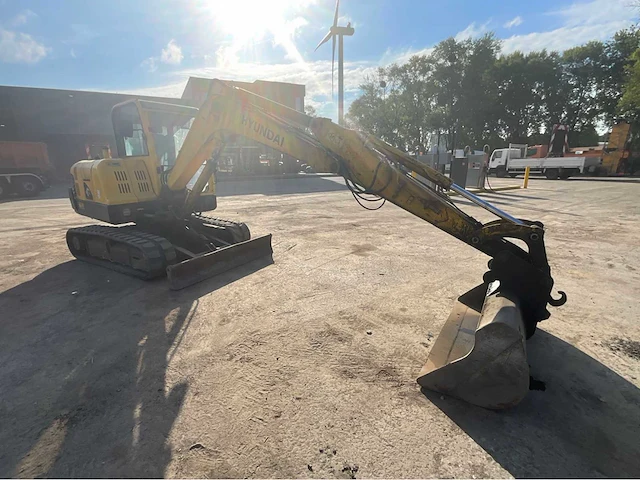 Hyundai robex 55-7 rupsgraafmachine - afbeelding 27 van  28