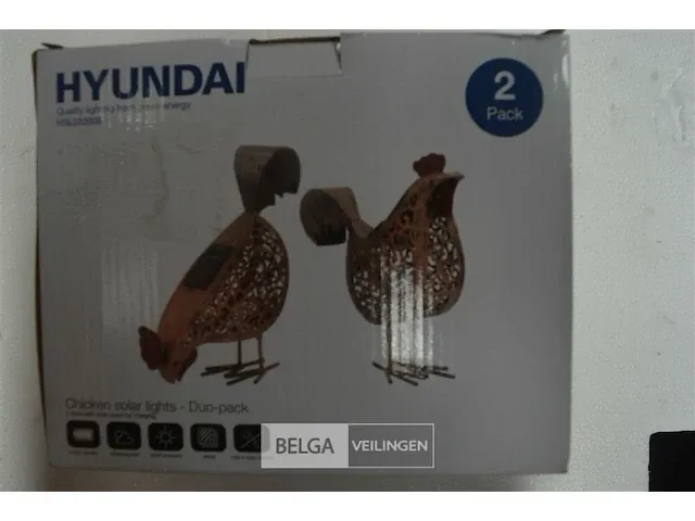 Hyundai solar kippen set - afbeelding 2 van  4