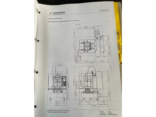 Hyundai spt-t30 cnc bewerkingscentrum - afbeelding 11 van  16