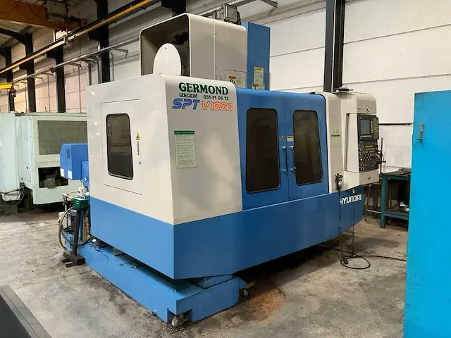 Hyundai spt-v1000 cnc bewerkingscentrum - afbeelding 1 van  22