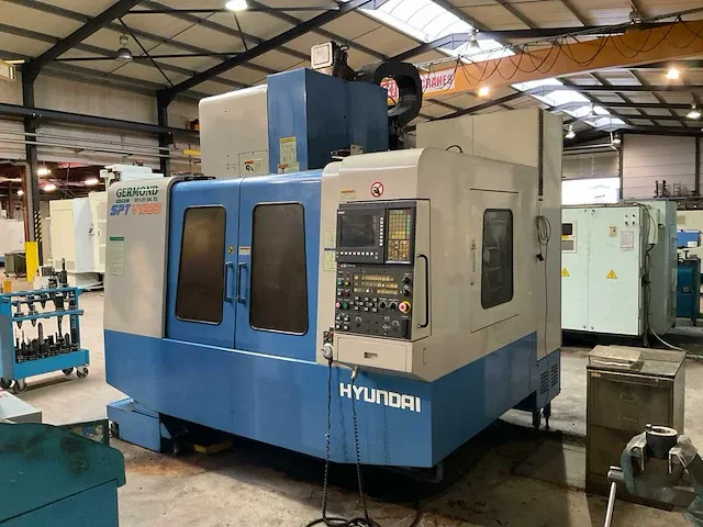 Hyundai spt-v1000 cnc bewerkingscentrum - afbeelding 20 van  22