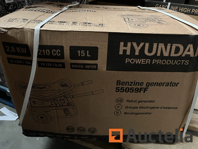 Hyundai stroomgenerator 55059ff - afbeelding 6 van  9