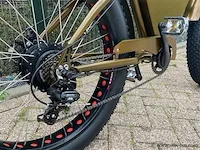 I-coco beach cruiser 20ah elektrische fiets (bruin) - afbeelding 3 van  6
