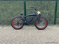 I-coco beach cruiser 20ah elektrische fiets (zwart) - afbeelding 2 van  6