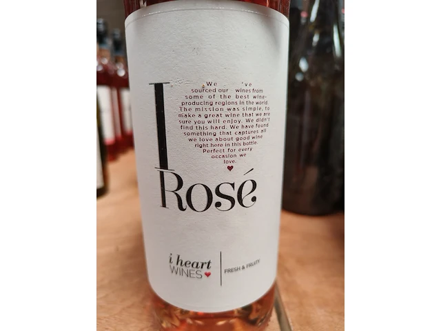 I heart rosé 12% - afbeelding 2 van  4