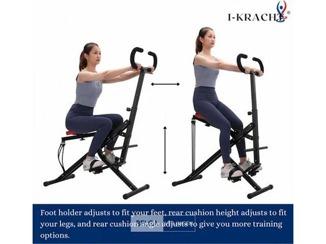 I-kracht total fitness crunch met digitale monitor-multifunctioneel fitness apparaat t.w.v. 199euro - afbeelding 1 van  5