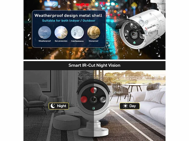 I tronic beveiligingscamera - afbeelding 2 van  7