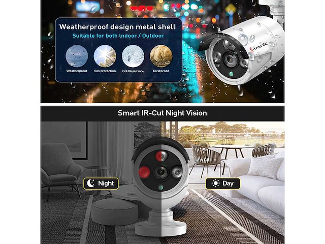 I tronic beveiligingscamera - afbeelding 2 van  7