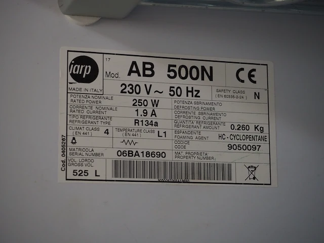 Iarp refrigerators - afbeelding 8 van  8