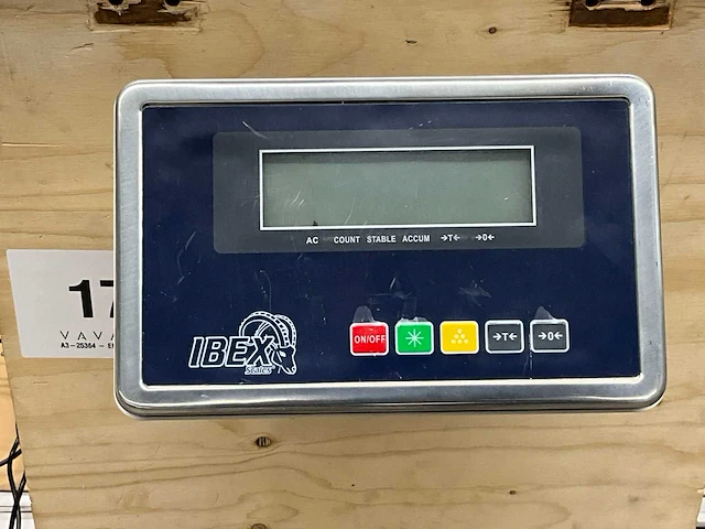 Ibex plw-1010-5t vloerweegschaal - afbeelding 1 van  3