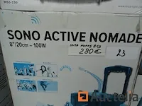 Ibiza sound nomad 8 cd/usb/bluetooth luidspreker - afbeelding 2 van  3