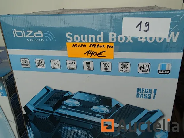 Ibiza sound splbox 400 luidspreker - afbeelding 1 van  4