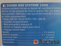 Ibiza splbox100 bluetooth-luidspreker - afbeelding 1 van  2