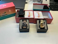 Ice watch limited edition ice gold polshorloge (2x) - afbeelding 1 van  8