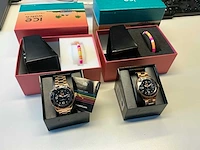 Ice watch limited edition ice gold polshorloge (2x) - afbeelding 1 van  7