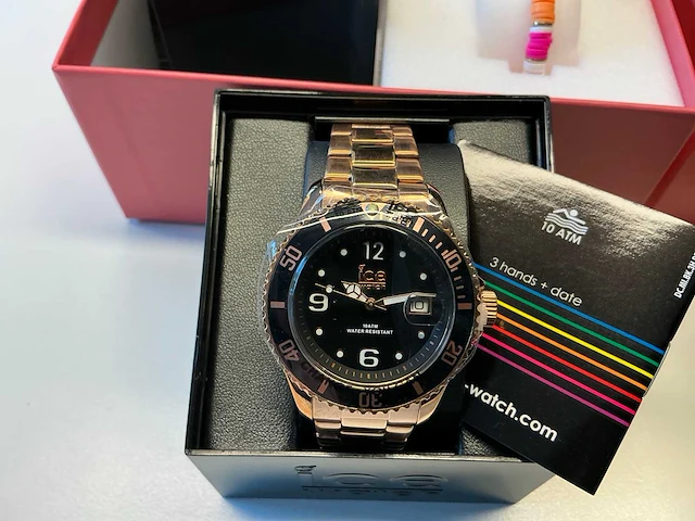 Ice watch limited edition ice gold polshorloge (2x) - afbeelding 3 van  7