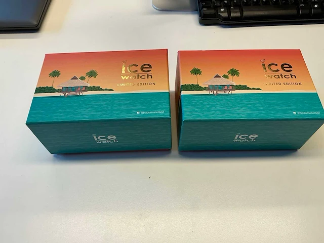 Ice watch limited edition ice gold polshorloge (2x) - afbeelding 6 van  7