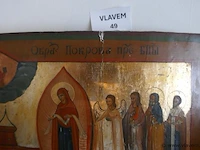 Icoon russisch-orthodoxe van prokrov - afbeelding 2 van  3