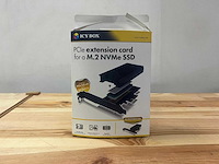 Icy box - ib-pci214m2-hsl - adapterkaart - icy box pcie uitbreiding voor m.2 nvme ssd - afbeelding 2 van  6