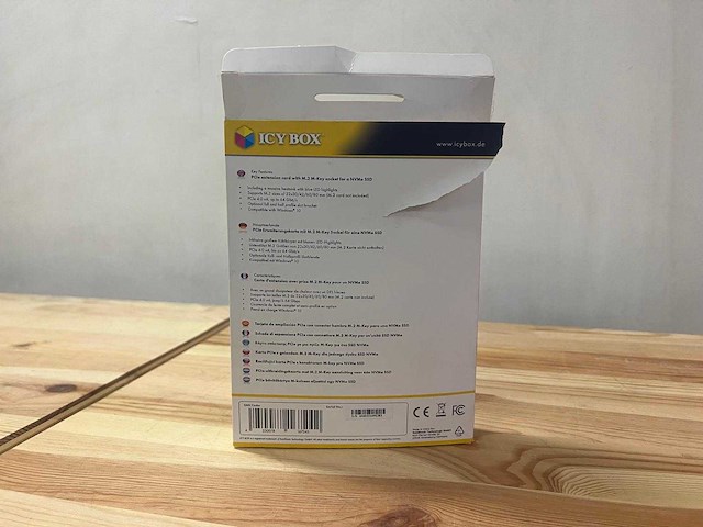 Icy box - ib-pci214m2-hsl - adapterkaart - icy box pcie uitbreiding voor m.2 nvme ssd - afbeelding 3 van  6