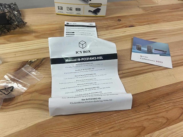 Icy box - ib-pci214m2-hsl - adapterkaart - icy box pcie uitbreiding voor m.2 nvme ssd - afbeelding 4 van  6