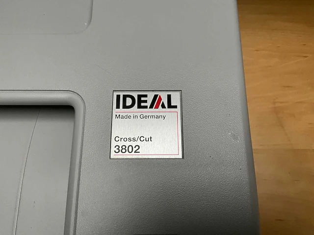 Ideal cross/cut 3802 papier shredder - afbeelding 3 van  3