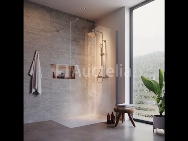 Ideal standard connect 2 - douchewand wetroom 70 cm, silver bright/helder glas k9375eo (nr. 15-16) - afbeelding 3 van  3